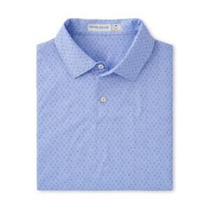Peter Millar XL Featherweight Squid Pro Quo Polo Iris Moon $115